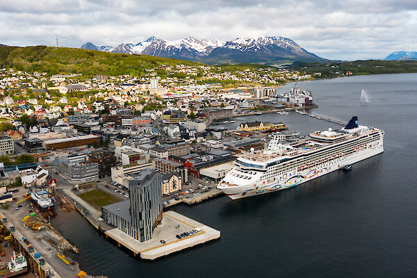 Harstad’s new quay is in the centre of town