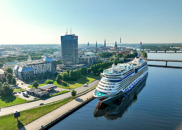 AIDA Cruises returns to Riga